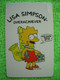 7168 Télécarte Collection LISA  SIMPSON   Overachiever   BD           ( Recto Verso)  Carte Téléphonique - Comics