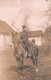 Carte-Photo -  "Notre Capitaine" Cheval Demi-sang Suisse -  Dragon Officier - 1915 - Otros & Sin Clasificación