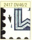 Tchécoslovaquie 1980 Mi 2546 (Yv 2370), Obliteré, Varieté, Position 46/2 - Variedades Y Curiosidades