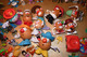 Delcampe - Lot +170 Figurines Diverses+ Accessoires Kinder, Patate, Animaux, Indiens, Cow-boys , Dysney Et Autres + DVD Snoopy. - Sets