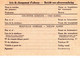 B01-374 Entier Postal Changement D'adresse N°8b FN De 1952 - Bericht Van Adresverandering !!! Handtekening !!! - Addr. Chang.