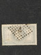 Timbre Collection N° Yvert 33 Oblitération Ancre Léger Pli Horizontal Petite Tâche Au Verso Sinon TB - 1863-1870 Napoleon III Gelauwerd