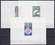 DAHOMEY 1972, Mi# 484-486, Deluxe Blocks, Sport, Olympics Munich - Ete 1972: Munich