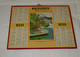 1963 CALENDRIER ALMANACH DES PTT, LE PECHEUR SOLITAIRE, PECHE, OBERTHUR - Big : 1961-70