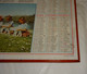 1952 ANNEE BISSEXTILE CALENDRIER ALMANACH DES PTT, FILLETTES ET CHEVREAUX, OLLER, MARNE 51 - Big : 1941-60