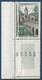 France 1957 Le Quesnoy N°1106** Superbe Pli D'accordéon Dans Un CDfeuille RR  Sur Moderne Signé CALVES - Ungebraucht