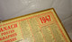 1947 CALENDRIER ALMANACH DES PTT, MORET SUR LOING, OLLER, MARNE 51 - Tamaño Grande : 1941-60