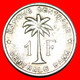 • PALMTREE (1957-1960): BELGIAN CONGO - RUANDA-URUNDI ★ 1 FRANC 1958! LOW START ★ NO RESERVE! - 1951-1960: Boudewijn I