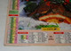 Delcampe - 1995 CALENDRIER ( Double ) ALMANACH DU FACTEUR, LA POSTE, ROUGE GORGE, ROSSIGNOLS DU JAPON, OBERTHUR, MARNE 51 - Big : 1991-00