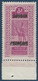 France Colonies Soudan N°59a* 3fr Lilas Rose Variété Double Surcharge Et Gomme à Cheval Tres Frais Et Rare ! Signé - Ongebruikt