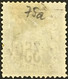 YT 93 1877-80 SAGE (type II) 35c Violet-noir S Jaune (côte 40 Euros) France – Flo - 1876-1898 Sage (Type II)