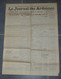 " LE JOURNAL DES ARDENNES " N° 3355, GRAND QUOTIDIEN REPUBLICAIN REGIONAL 22 JANVIER 1930 - General Issues