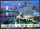 USA United States Columbus 1997 / The Columbus Arts Festival, Panorama By Night, Bridge - Columbus