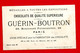 Chocolat Guérin Boutron, Très Jolie Chromo Lith. Vallet Minot, Fillette, Manchon, Neige, Brrr Qu'il Fait Froid - Guerin Boutron