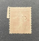 FRA0138Uap3 - Type Semeuse Camée - 10 C Dark Red Used Perforated Stamp - Type IA - 1907 - France YT 138a - 1906-38 Semeuse Camée