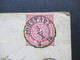 Altdeutschland NDP 3.10.1870 Nr.4 EF 2x Stempel K2 Johstadt Nach Neustadt An Der Orla Mit Ank. Stempel Ra3 Neustadt - Lettres & Documents