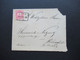 Ungarn 1890 Auslandsbrief An Heinrich Von Nitzwitz Großgrundbesitzer In Königsfeld Bei Rochlitz In Sachsen - Cartas & Documentos