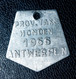 Jeton De Taxe De Chiens "Année 1966 - Antwerpen (Anvers) - Belgique / Belgie" Médaille De Chien - Dog License Tax Tag - Monetari / Di Necessità