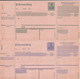 1920 - GERMANIA - CARTES MANDAT POSTAL "POSTANWEISUNG" Mi 43/44 NEUVES - Postkarten