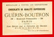 Chocolat Guérin Boutron, Très Jolie Chromo Lith. Vieillemard, Fillettes, A La Queu Leu Leu - Guerin Boutron