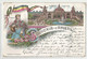 Marcophilie Belgique Souvenir D'anvers Exposition Universelle Flamande Schmidt Cachet Namur Station 1894 - Sonstige & Ohne Zuordnung