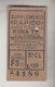 Biglietto Ticket Billet F.S. Ferrovie Dello Stato Napoli Porta Garibaldi / Roma  Via Formia  Retro Pubblicita' Marzotto - Europa