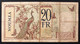 NUOVE EBRIDI New Hebrides 20 FRANCHI 1941 Pick#6 Lotto.1147 - Non Classés