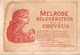 Delcampe - 5 Cards MELROSE Régénérateur Favori Des Cheveux   Rue Etienne Marcel Paris Litho Chromos Parfum Haar - Hair Perfume - Profumeria Antica (fino Al 1960)