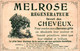 Delcampe - 5 Cards MELROSE Régénérateur Favori Des Cheveux   Rue Etienne Marcel Paris Litho Chromos Parfum Haar - Hair Perfume - Sin Clasificación