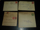 Delcampe - LOT DE 72 ENTIERS POSTAUX " EUROPE", TROUS DE CLASSEUR - A ETUDIER POUR LES OBLITERATIONS (DOC-D) - Colecciones & Series: PAP