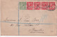 GB / PERFIN - 1919 - ENVELOPPE RECOMMANDEE Avec PERFORE => BRUXELLES (BELGIQUE) - Perfins