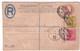 GB / PERFIN - 1904 - ENVELOPPE ENTIER RECOMMANDEE Avec PERFORE De MANCHESTER => FREIBURG (GERMANY) - Perforadas