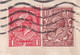 GB / PERFIN - 1919 - ENVELOPPE Avec PERFORE (TRAVERS & SONS LTD) De LONDON => STRASBOURG (ALSACE RECONQUISE) - Perforés