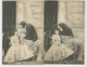 FEMMES - FRAU - LADY - Série Complète De 6 Cartes Fantaisie Couple Amoureux "Souvenirs Et Salutations... " - Femmes