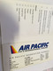 (RR 22) Air Pacific (ticket Holder) With 2 Luggage Tag + Immigration Card + Stickers (as Seen) - Baggage Etiketten