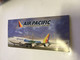 (RR 22) Air Pacific (ticket Holder) With 2 Luggage Tags + Immigration Card + Stickers (as Seen) - Étiquettes à Bagages