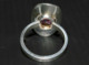 Delcampe - BELLE BAGUE ANNEES 70 ARGENT & BELLE PIERRE AGATE CREATION JOAILLIER Jzt Bijou COLLECTION BIJOU VINTAGE VITRINE - Ringe