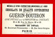 Chocolat Guérin Boutron, Jolie Chromo Lith. J. Minot, La Mi-Carême, Travesties - Guerin Boutron