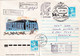 A8152- REGISTRED LETTER MURMANSK, HOLIDAY OF THE NORTH, 1989 USSR POSTAL STATIONERY SENT TO DEVA ROMANIA - Events & Gedenkfeiern