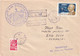 A8157- ICEBREAKER CAPITAN SOROKIN, RECOMMENDED REGISTRED LETTER MURMANSK USSR MAIL STAMP 1982 SENT TO DEVA ROMANIA - Barcos Polares Y Rompehielos