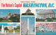 A8184 - WASHINGTON D.C. US CAPITOL, WHITE HOUSE,MONUMENTS, LINCOLN MEMORIAL, 1979 AIR MAIL USA STAMPS, SENT TO ROMANIA - Briefe U. Dokumente