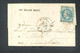 TB Lettre 5 Novembre 1870 Par Ballon Monté Pour Étretat Arrivé Le 9/11  La Ville De Châteaudun Dentelé Bleu N°29 - 1863-1870 Napoleon III With Laurels