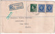 GB - 1937 - MIXTE EDWARD VIII / GEORGE V Sur ENVELOPPE RECOMMANDEE De NOTTINGHAM => WASSELONNE (BAS-RHIN) - Briefe U. Dokumente