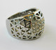 Unisex SILVER DIAMANTE Vintage Ring - Bagues