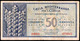 Italy,50 Dracme ND 1941 (Greece PM3 - Italy Cassa Mediterranea Di Credito Per La Grecia ) WWII,as Scan - Italian Occupation (Aegean)