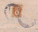 262922 / Bulgaria Cover Letter 1951 - 3 Lv.  Dienstmarken Municipal Post Office , Sofia - Sofia , Bulgarie Bulgarien - Timbres De Service