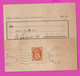 262925 / Bulgaria Cover Letter 1945 - 3 Lv.  Dienstmarken Municipal Post Office , Bank Bulgarian Credit Sofia - Official Stamps
