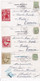 LOT/017.........5 CPA TIMBRES EXPOSITION LIEGE 1905 Sur CARTES DE BRUXELLES - 5 - 99 Postcards