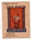 Protège-cahiers Offert Par Le Café Martin Le Café Le Meilleur Au Prix Le Plus Juste Paris Et Table De Multiplication - Book Covers