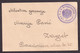 Austria, S.M.S. SZAMOS, Very Nice Cancel On Bosnia And Herzegovina Stationery. - Altri & Non Classificati